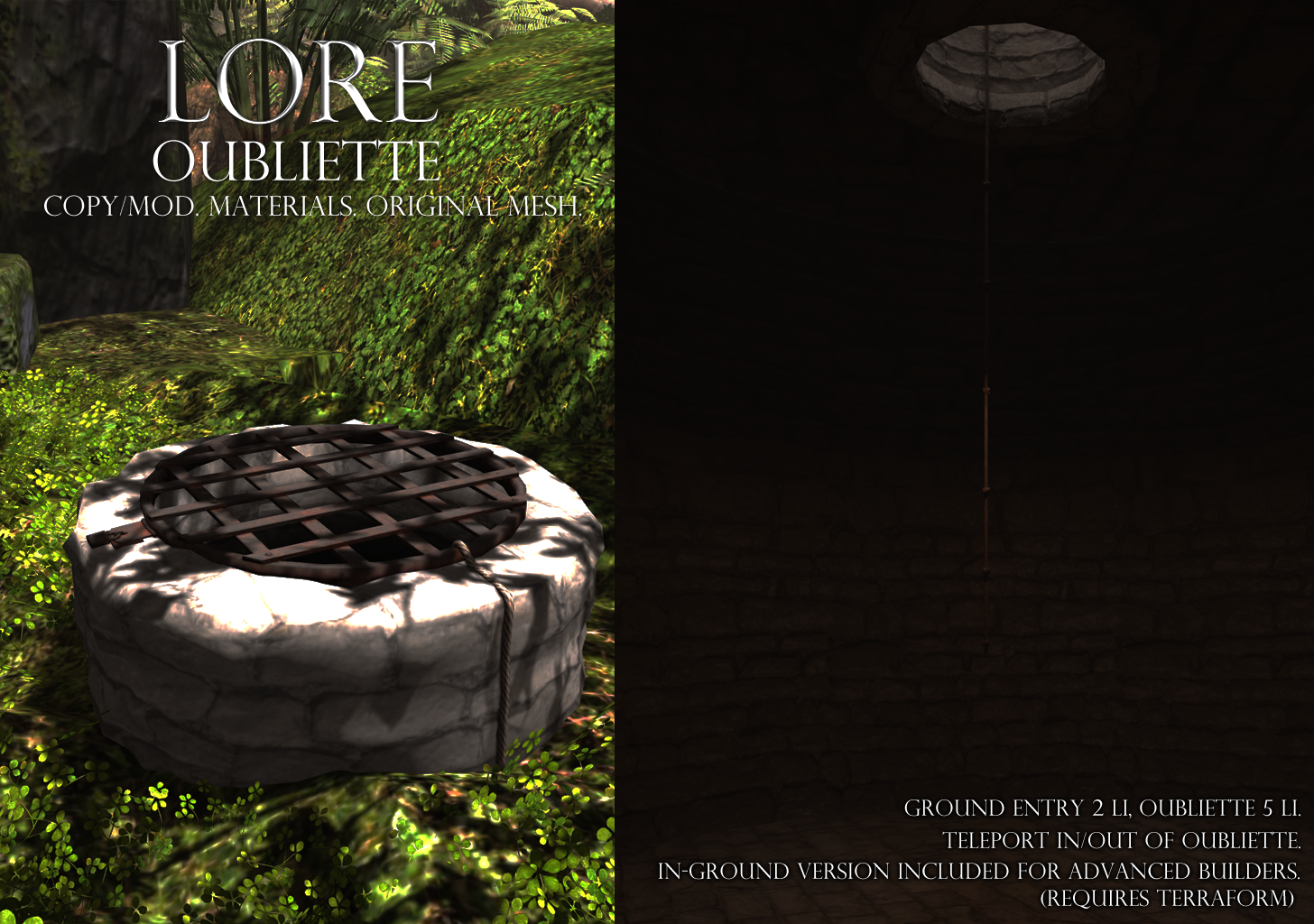oubliette ad