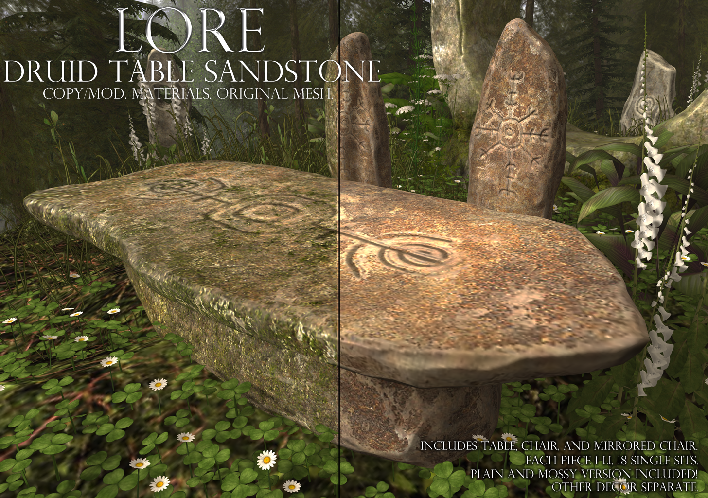 druid table sandstone ad