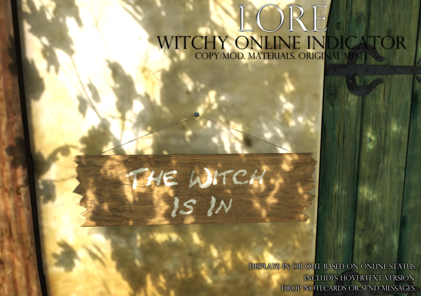 witchy online indicator ad